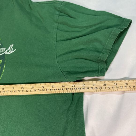 Harley Davidson Mens 2XL Houma La Green T Shirt Pre Owned 2013 Graphic Print - Picture 4 of 6